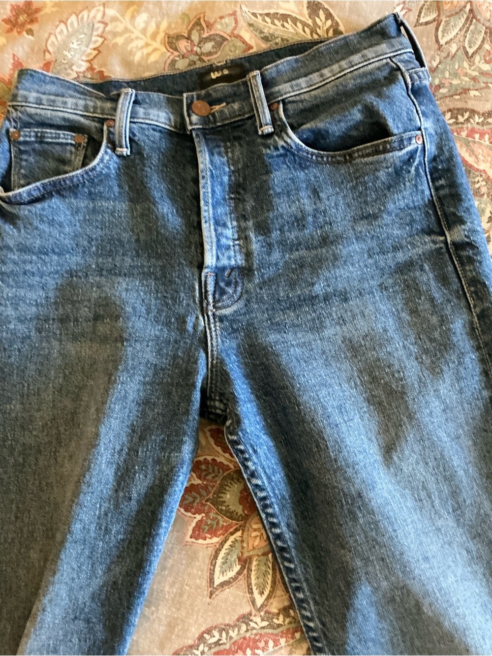 MOTHER The Tomcat Ankle Fray Jeans, size 27 - Picture 5 of 16